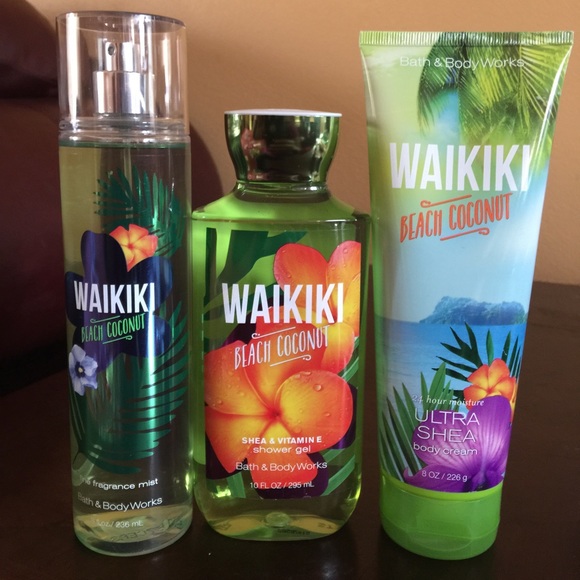 Bath and Body works 3 piece gift set - Waikiki