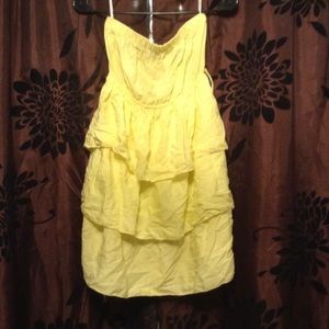 Yellow summer dress
