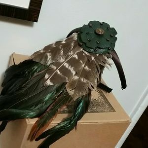 Handmade Feather Fascinator Headband