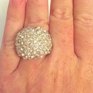 Gorgeous Cubic Zirconia Cocktail Ring
