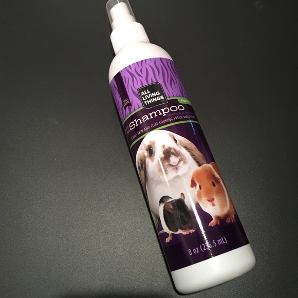 Waterless/dry small animal shampoo