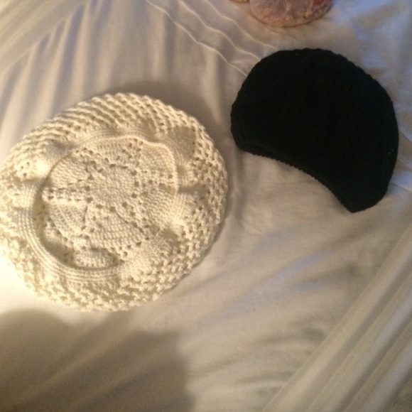Crochet Beanie/Beret Bundle