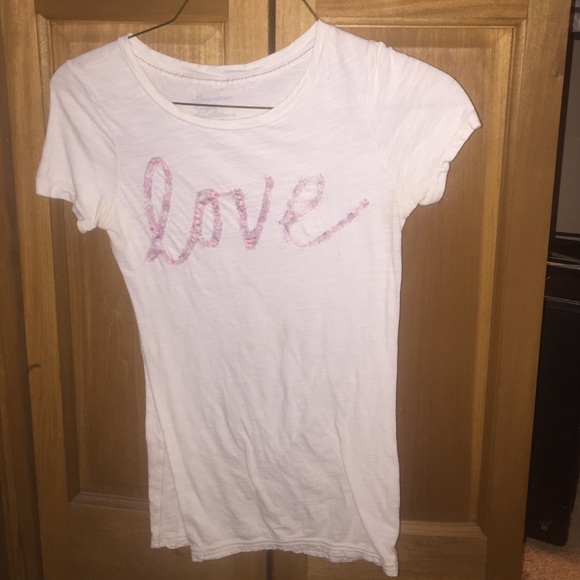 american eagle outfitters fitted tee