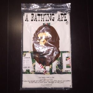 AUTHENTIC BAPE T SHIRT NEVER WORN