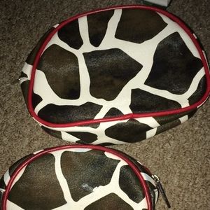 Cow print bags
