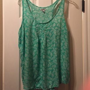 Old Navy razor back tank top