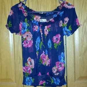 Hollister summer blouse