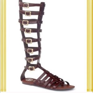 Genuine Leather Gladiator Sandals