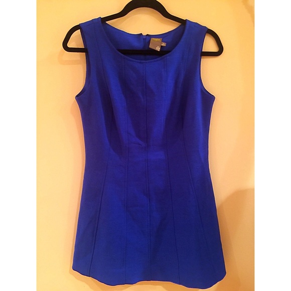 Royal Blue Mini Dress