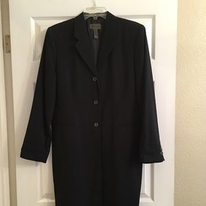 Black Trench Blazer