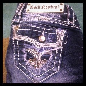 Size 24 Rock revival slim boot. Worn twice.