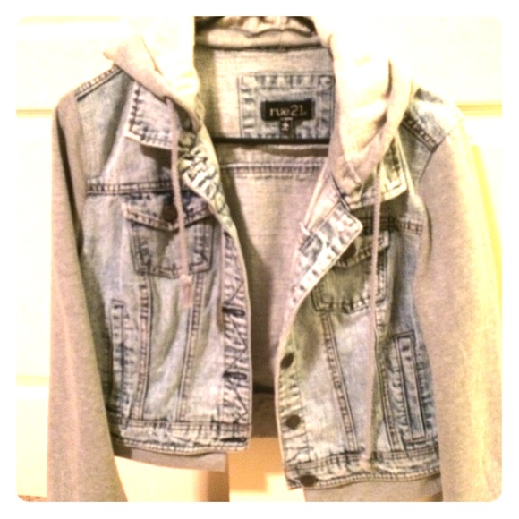 Denim Hoodie!
