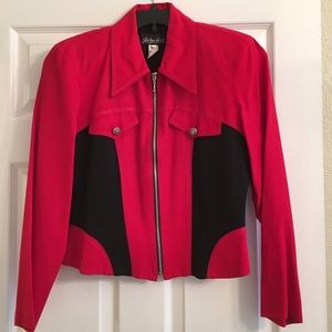 Red and Black Jacket