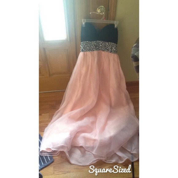 Prom dress. Corset back
