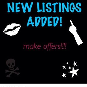 New items listed