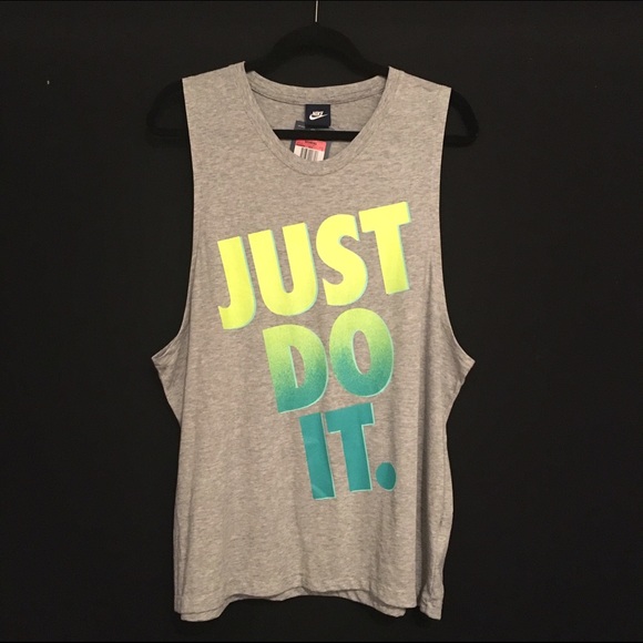 NWT Nike Just Do It muscle tee