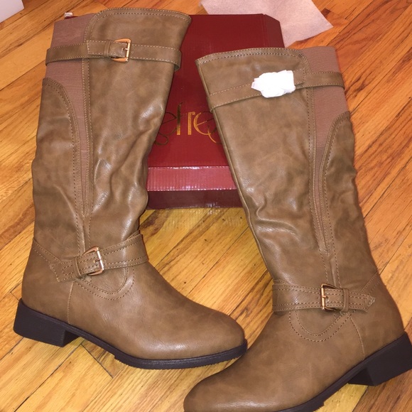 Super hot knee high taupe boots by viviglam Sale💥 - Picture 4 of 4