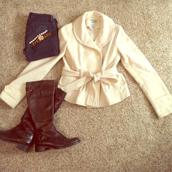 Ralph Lauren pea coat.