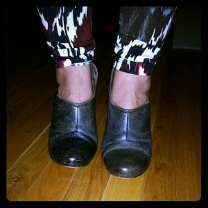 Diesel cracked leather D'orsay pump