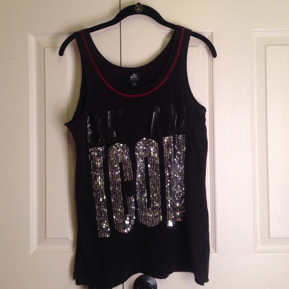 "be an ICON" tank top!