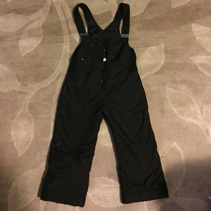 Kids- girls black snow pants