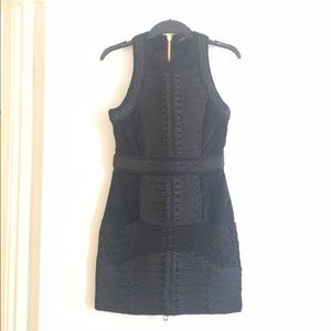 🌟SOLD🌟H&M X Balmain Velvet Dress w/Braiding NWT