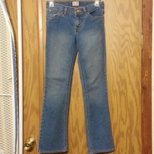 GIRLS BOOTCUT JEANS