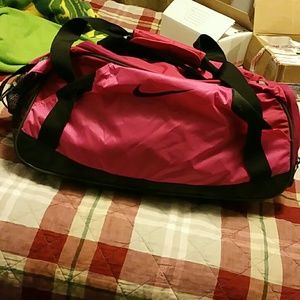 Pink Nike Duffle bag
