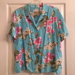 Floral Button Up PETITE