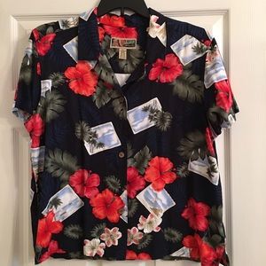 Tropical button up