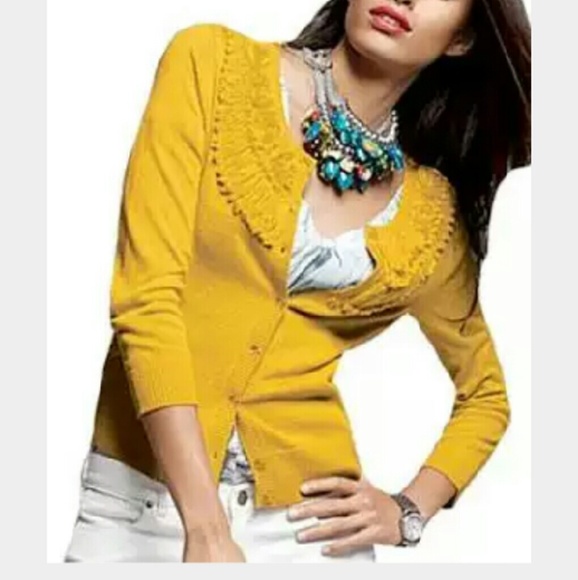 NY&C Ruffled Cardigan