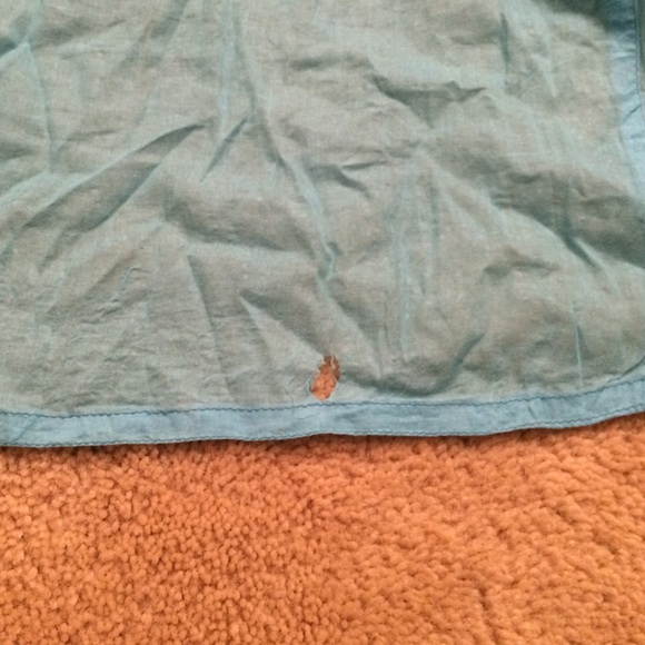 Turquoise beaded blouse Indian inspired - Picture 4 of 4