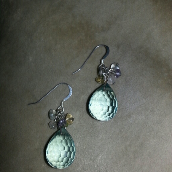 Earrings glass beads