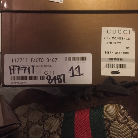 Men Gucci sneakers - Picture 4 of 4