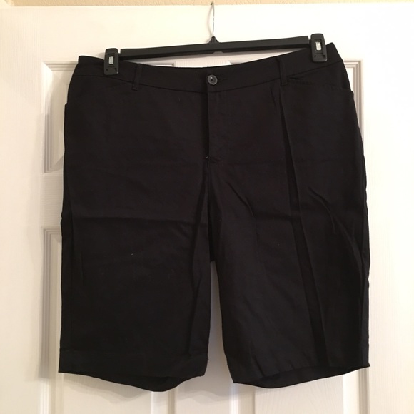 Black Bermuda Shorts