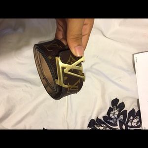 Authentic LV Belt