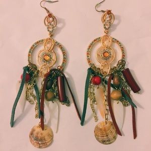 Macy's Mstyle lab drop earrings