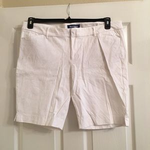 White Bermuda Shorts