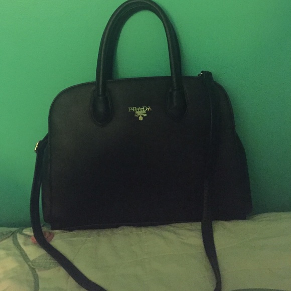 Black Prada hand bag