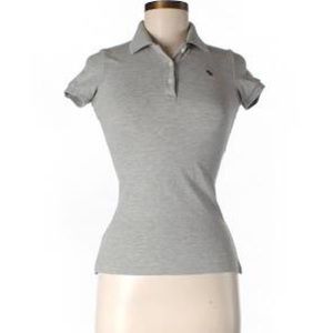 Abercrombie & Fitch Grey Polo