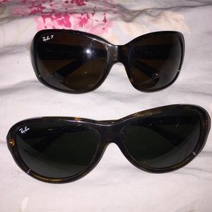 TWO FOR ONE SPECIAL!!Unisex tortoise shell Raybans