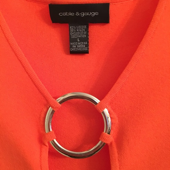 Orange Blouse - Picture 2 of 2