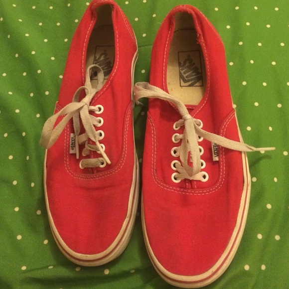Red Vans