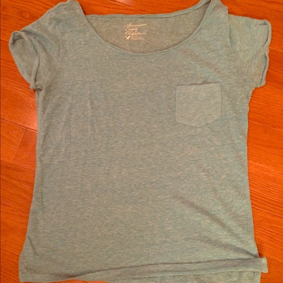 American Eagle 100% Cotton Pocket T Shirt