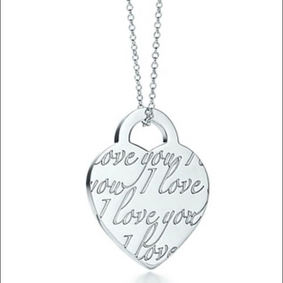 TIFF & CO "I love you" necklace
