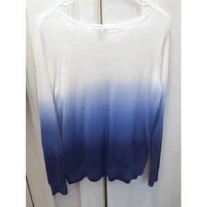 Forever 21 Blue Ombre Sweater