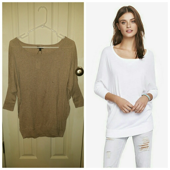 Express lightweight oversized tunic sweater!