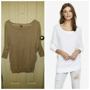 Express lightweight oversized tunic sweater!