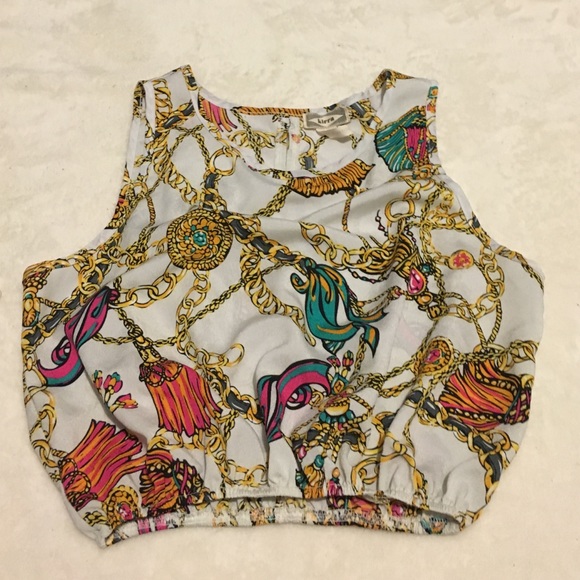 White/Multi Extra Small Kirra Crop Top