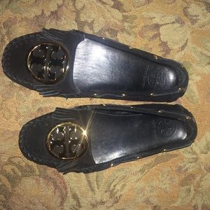 Tory burch fringe moccasins